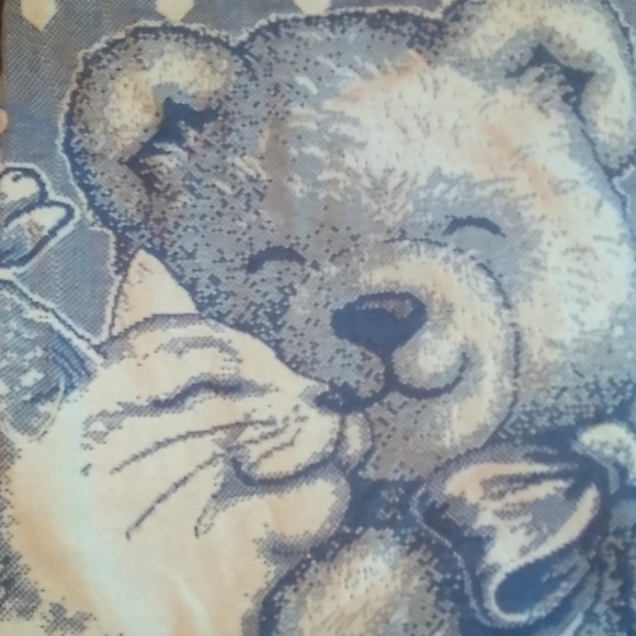 Other - Cat and Teddy Bear Blanket